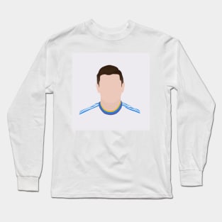 Toni Kroos Minimalistic Face Art Long Sleeve T-Shirt